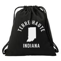 Terre Haute Indiana Souvenirs In Drawstring Bag