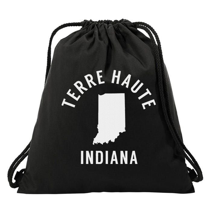 Terre Haute Indiana Souvenirs In Drawstring Bag