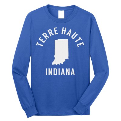 Terre Haute Indiana Souvenirs In Long Sleeve Shirt