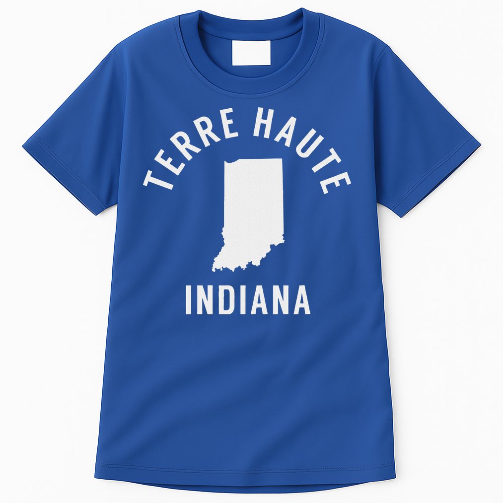 Terre Haute Indiana Souvenirs In Tall T-Shirt