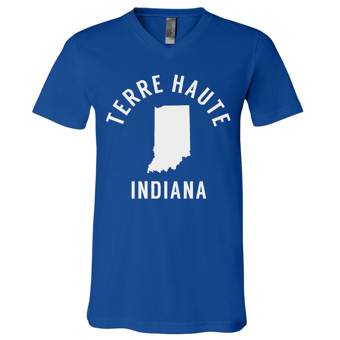 Terre Haute Indiana Souvenirs In V-Neck T-Shirt