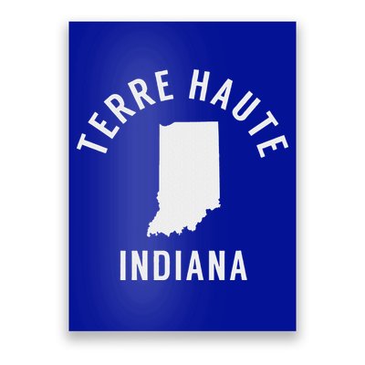 Terre Haute Indiana Souvenirs In Poster