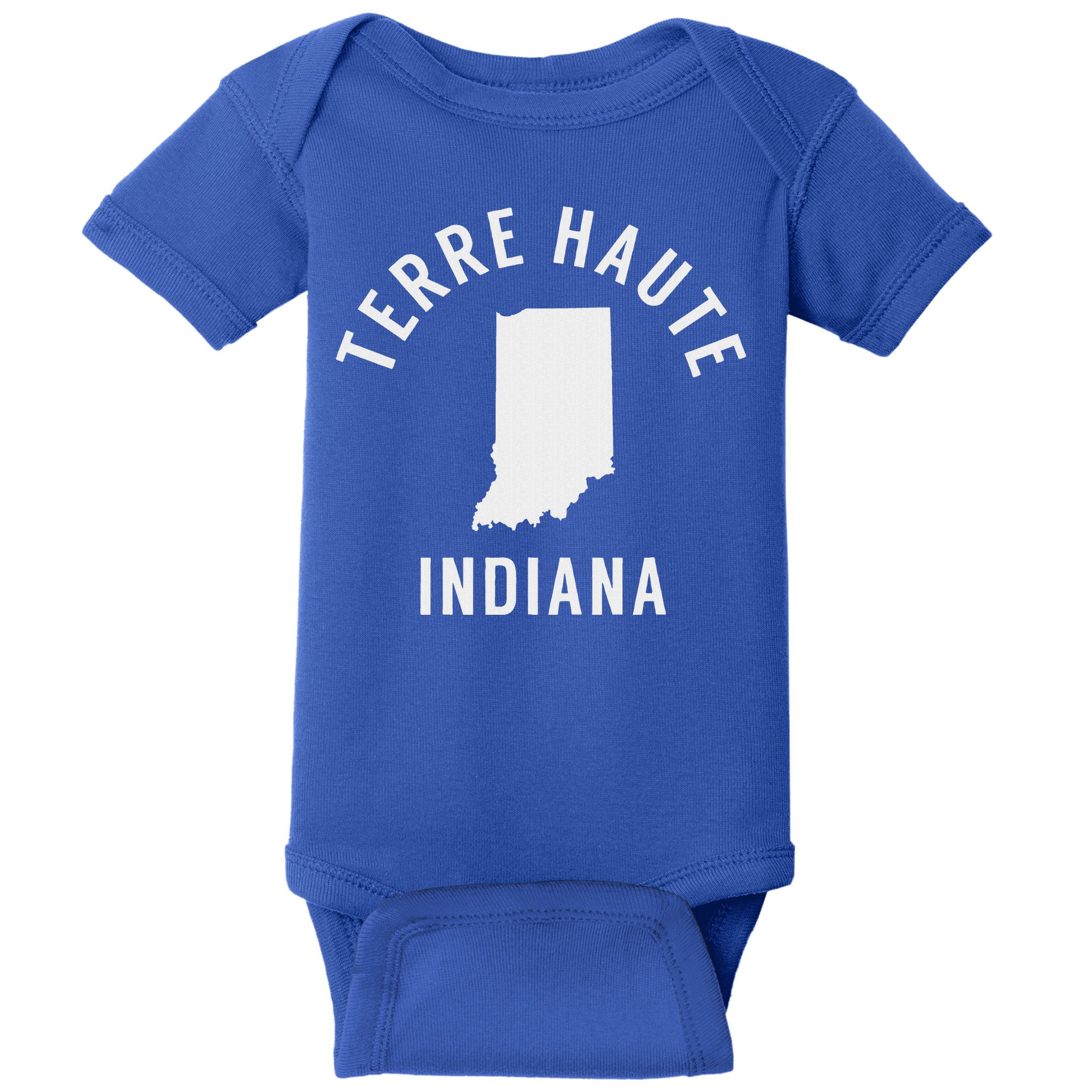 Terre Haute Indiana Souvenirs In Baby Bodysuit