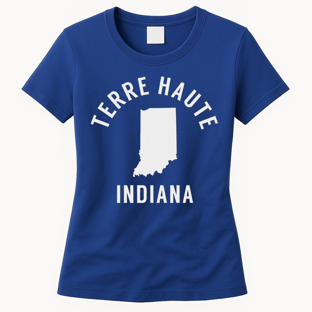 Terre Haute Indiana Souvenirs In Womens T-Shirt