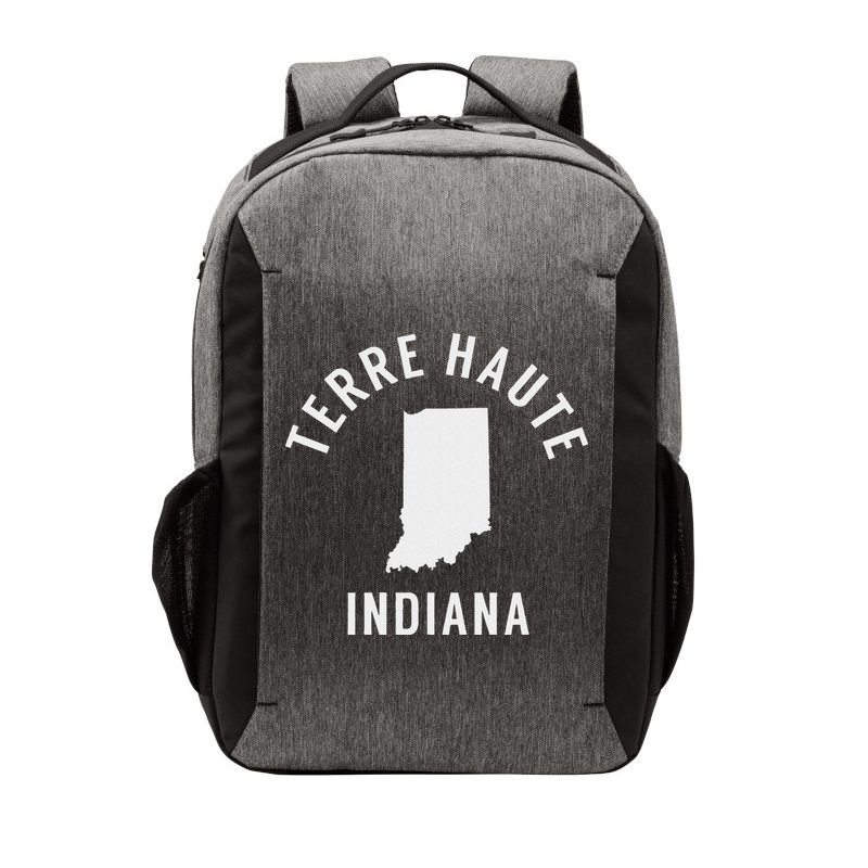 Terre Haute Indiana Souvenirs In Vector Backpack