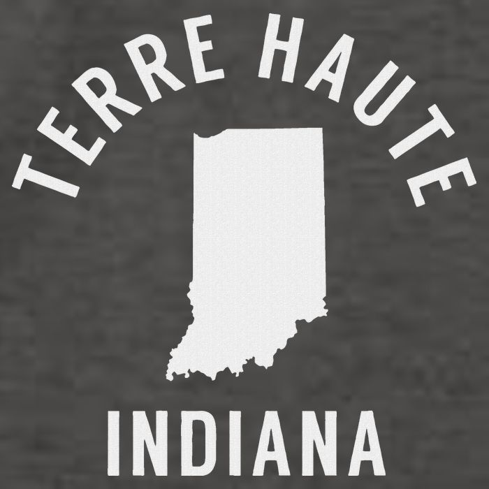 Terre Haute Indiana Souvenirs In Vector Backpack