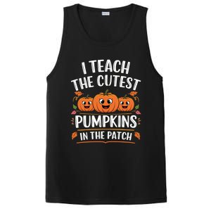 Teacher Halloween I Teach The Cutest Pumpkins In The Patch Great Gift PosiCharge Competitor Tank