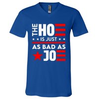 The Ho Is Just As Bad As Joe Im Voting V-Neck T-Shirt