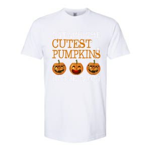 Teacher Halloween I Teach The Cutest Pumpkins In The Patch Cool Gift Softstyle CVC T-Shirt