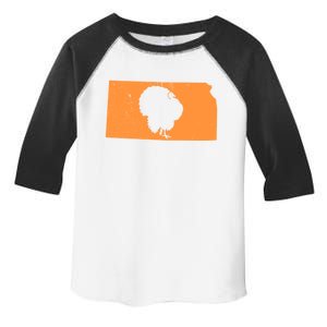 Turkey Hunting In Kansas We Love Hunting Turkey Gift Toddler Fine Jersey T-Shirt