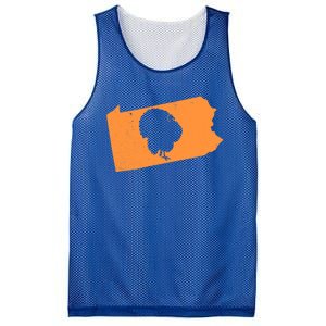 Turkey Hunting In Pennsylvania We Love Hunting Turkey Meaningful Gift Mesh Reversible Basketball Jersey Tank