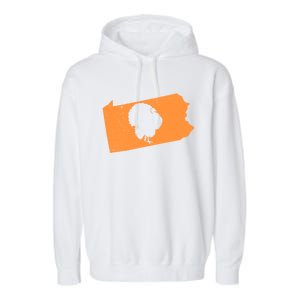 Turkey Hunting In Pennsylvania We Love Hunting Turkey Meaningful Gift Garment-Dyed Fleece Hoodie