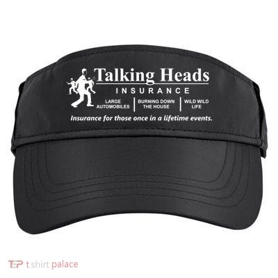 Talking Heads Insurance Adult Drive Performance Visor