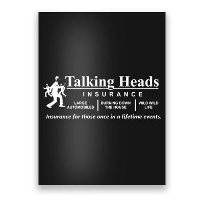 Talking Heads Insurance Poster