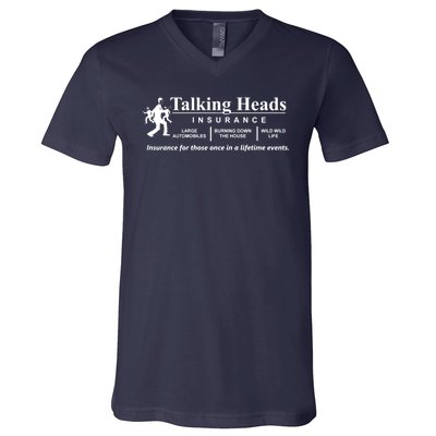 Talking Heads Insurance V-Neck T-Shirt