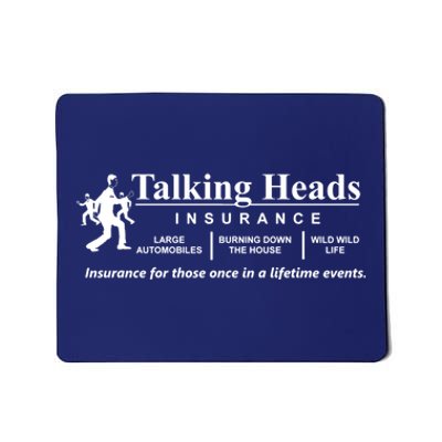 Talking Heads Insurance Mousepad