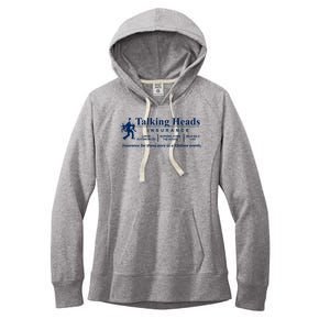 Talking Heads Insurance Women's Fleece Hoodie