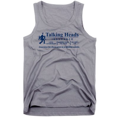 Talking Heads Insurance Tank Top