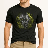 Tiger Hiding In The Grass Performance Shirt