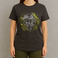 Tiger Hiding In The Grass T-Shirt