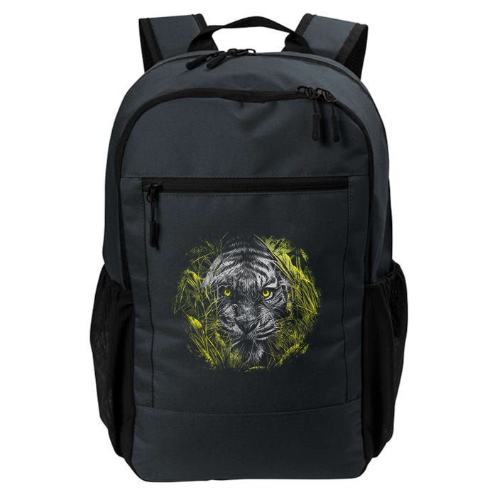 Tiger Hiding In The Grass Backpack