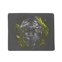 Tiger Hiding In The Grass Mousepad