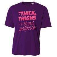 Thick Thighs Thin Patience Cooling Performance Crew T-Shirt