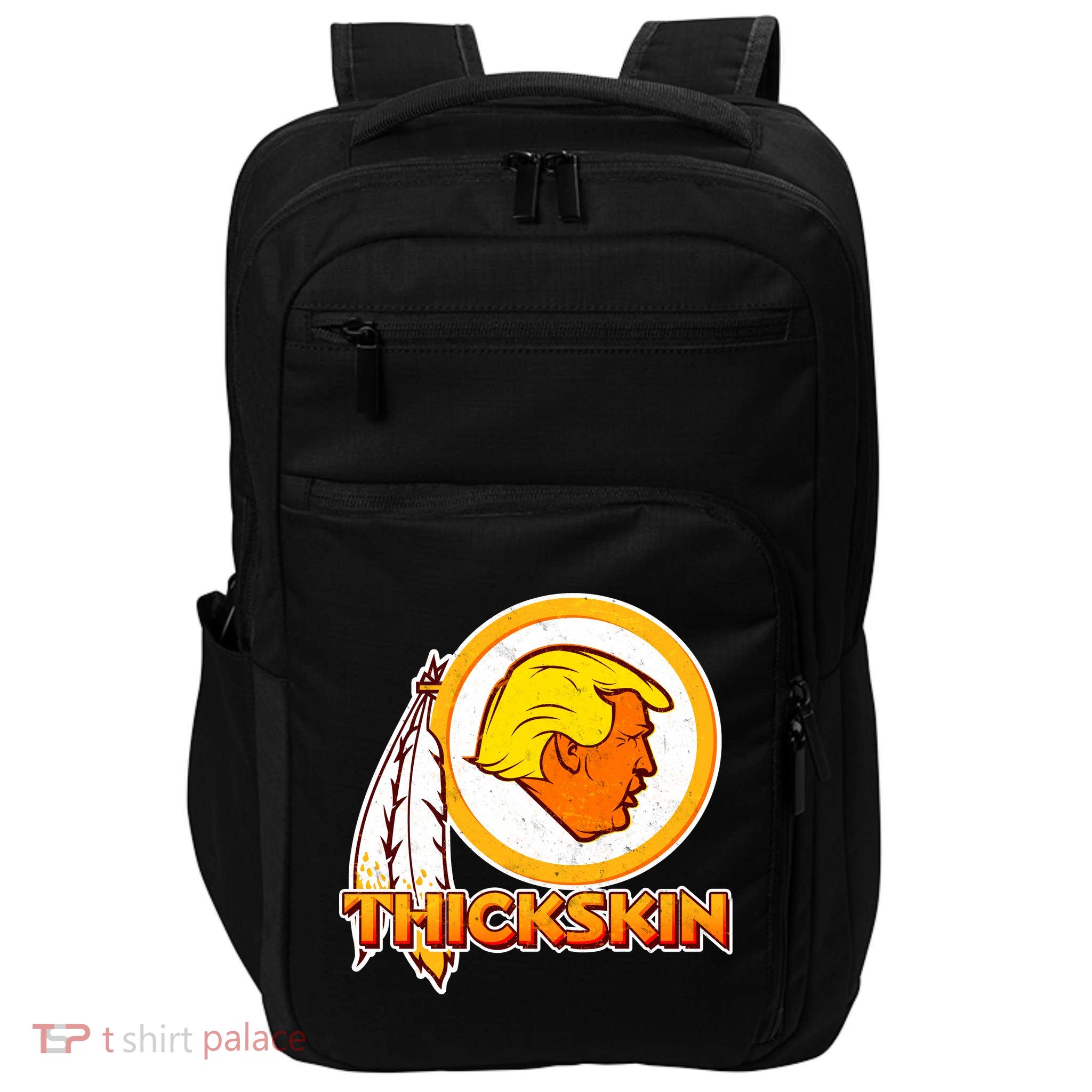 Thickskin Funny Trump Impact Tech Backpack