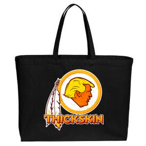 Thickskin Funny Trump Cotton Canvas Jumbo Tote