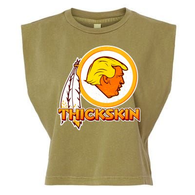 Thickskin Funny Trump Garment-Dyed Women's Muscle Tee