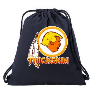 Thickskin Funny Trump Drawstring Bag