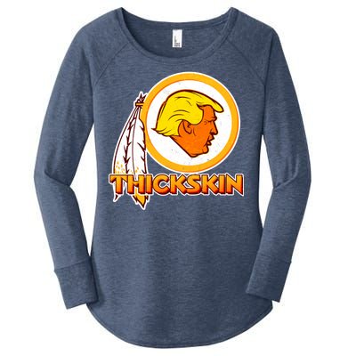 Thickskin Funny Trump Women's Perfect Tri Tunic Long Sleeve Shirt