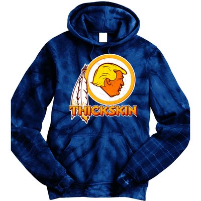 Thickskin Funny Trump Tie Dye Hoodie