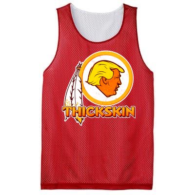 Thickskin Funny Trump Mesh Reversible Basketball Jersey Tank