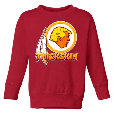 Thickskin Funny Trump Toddler Sweatshirt