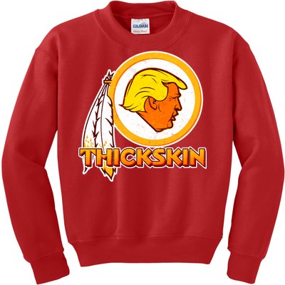 Thickskin Funny Trump Kids Sweatshirt