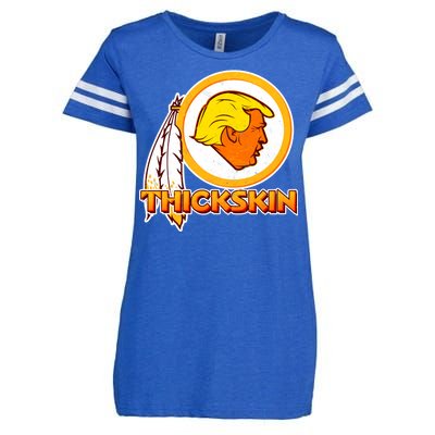 Thickskin Funny Trump Enza Ladies Jersey Football T-Shirt