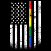 Thin Rainbow Line LGBT Gay Pride Flag Toddler T-Shirt