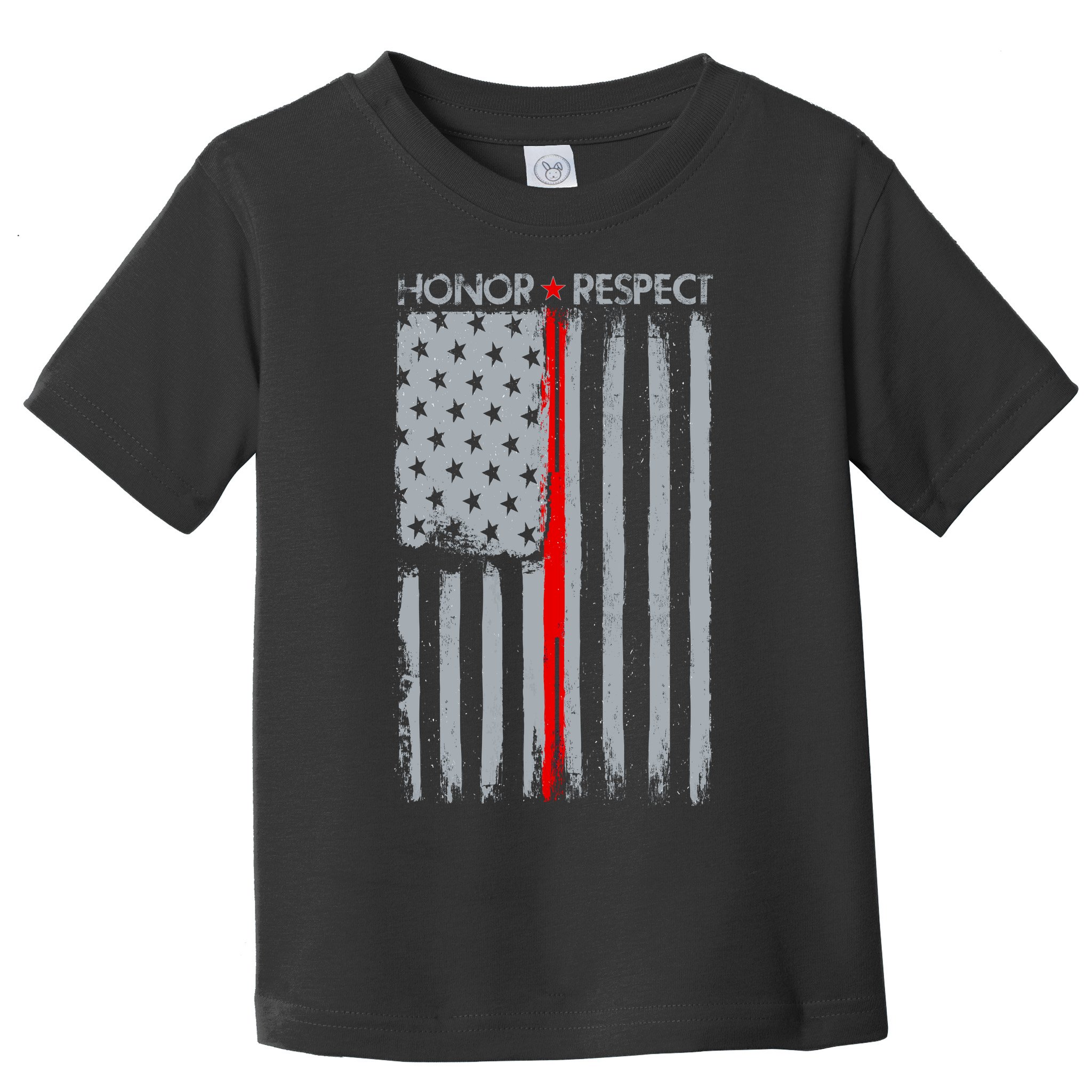 Thin Red Line American Flag Toddler T-Shirt