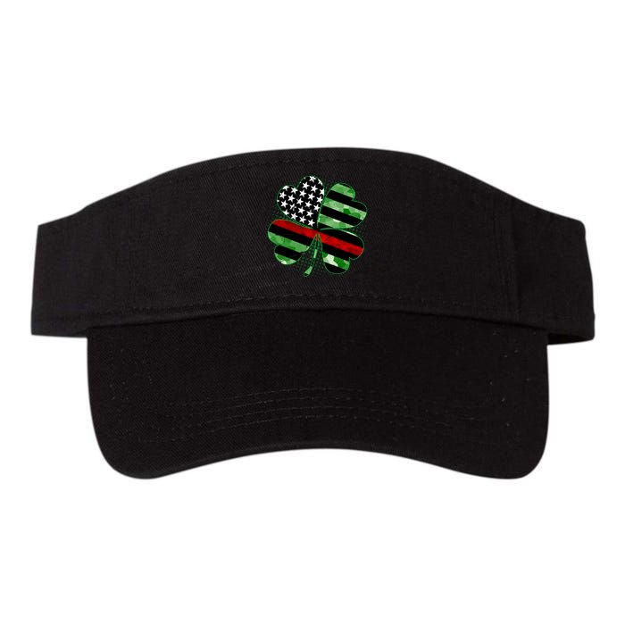 Thin Red Line St Patrick's Day Irish Clover Visor