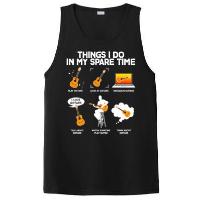 Things I Do In My Spare Time Guitar Fan PosiCharge Competitor Tank