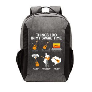 Things I Do In My Spare Time Guitar Fan Vector Backpack