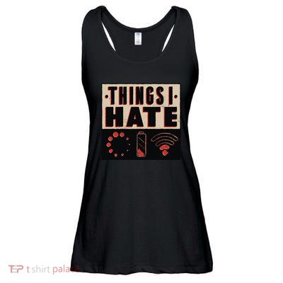 Things I Hate Bad Service Ladies Essential Flowy Tank