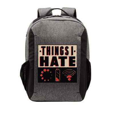 Things I Hate Bad Service Vector Backpack