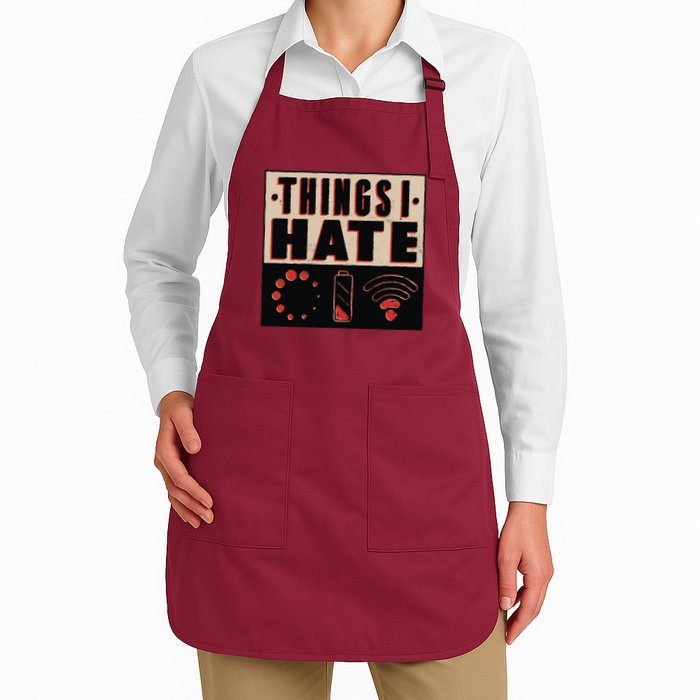 Things I Hate Bad Service Apron