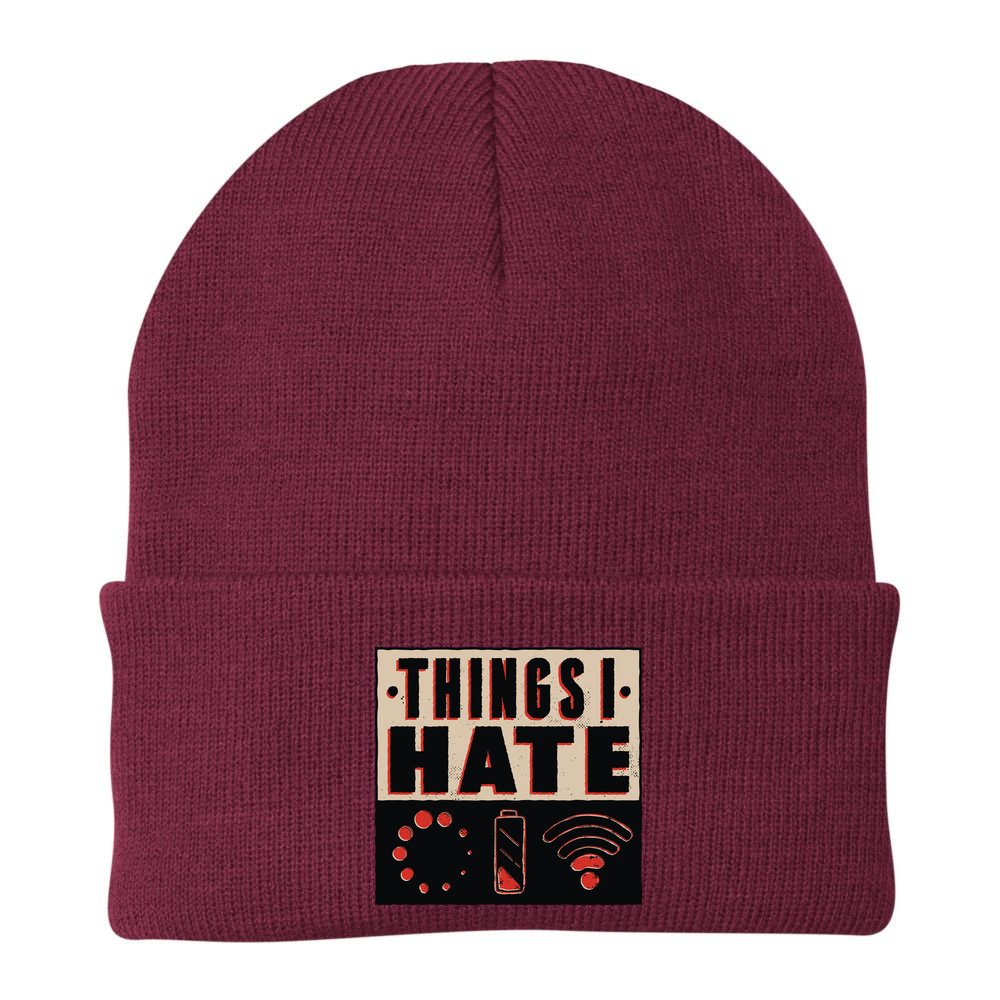 Things I Hate Bad Service Beanie