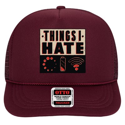 Things I Hate Bad Service Trucker Hat
