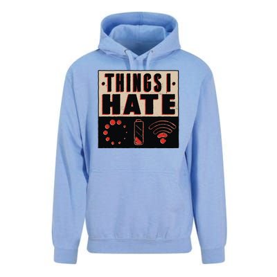 Things I Hate Bad Service Unisex Surf Hoodie