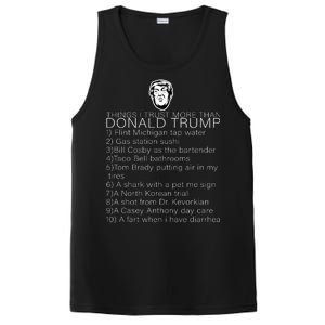 Things I Trust More Than Donald Trump PosiCharge Competitor Tank