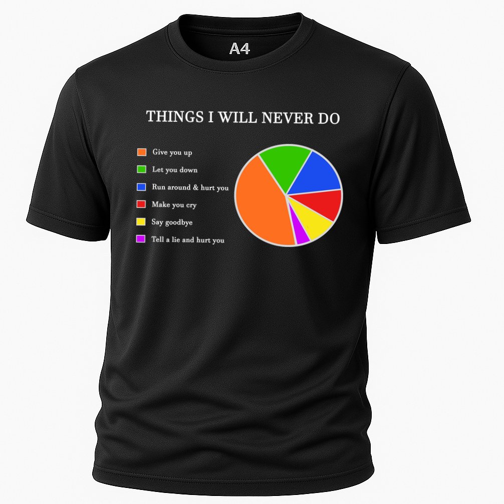 Things I Will Never Do Funny Performance Shirt
